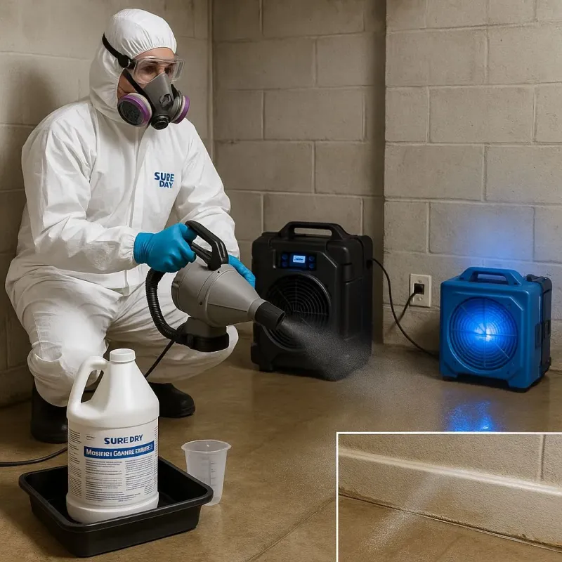 Sanitization and Odor Removal process in East Dubuque, IL
