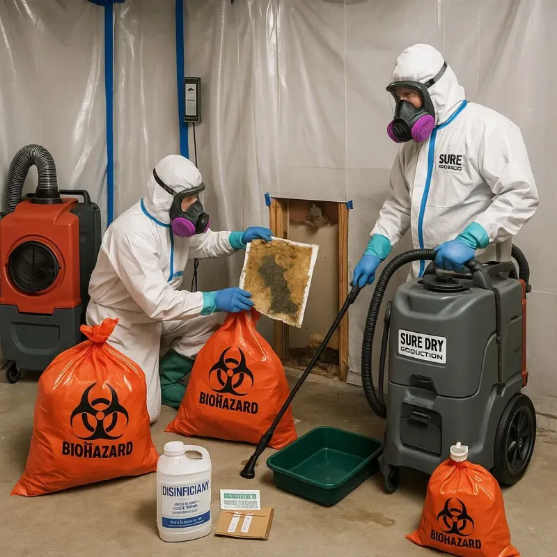 Contaminated Water Handling Protocols process in East Dubuque, IL