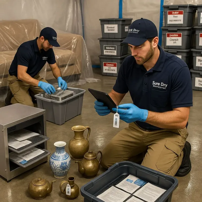 Content Protection and Restoration process in East Dubuque, IL