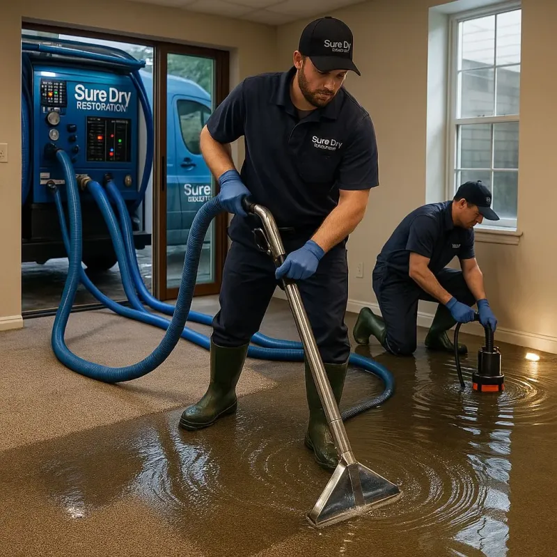 Water Extraction and Removal process in East Dubuque, IL